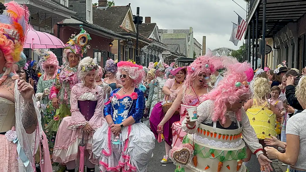 New Orleans has a unique way of celebrating holidays. And Easter is no exception. Photo by flickr user Jon Lebkowsky